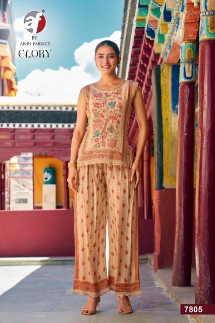 Anju fabrics glory coord set indore wholesale kurti market
